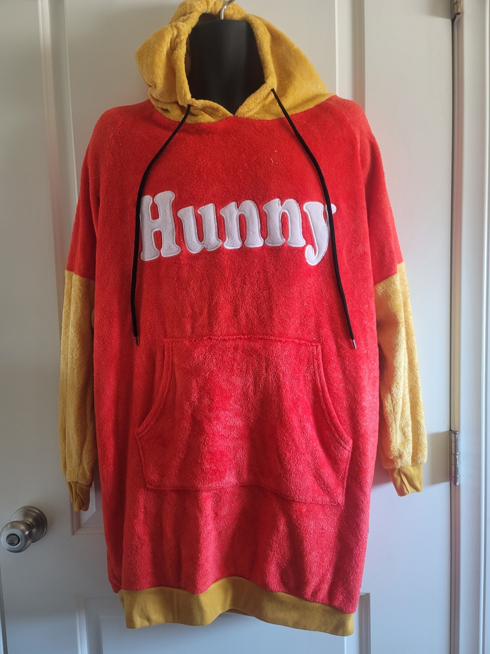 Disney Plush Winnie The Pooh 'Hunny' Hooded Pullover